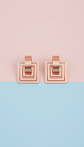 Oversized Geometric Hoop Earrings