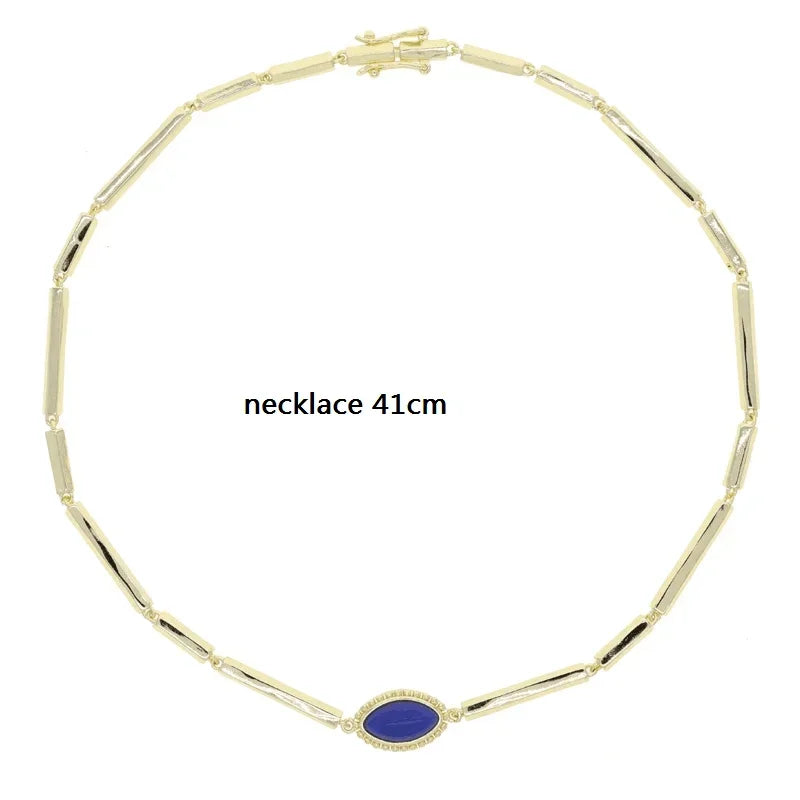 New Fashion Design Water Drop Bling Oval CZ Choker Necklace Lariat Long Bar Tear Drop Y Shape Long Tassel Women Jewelry