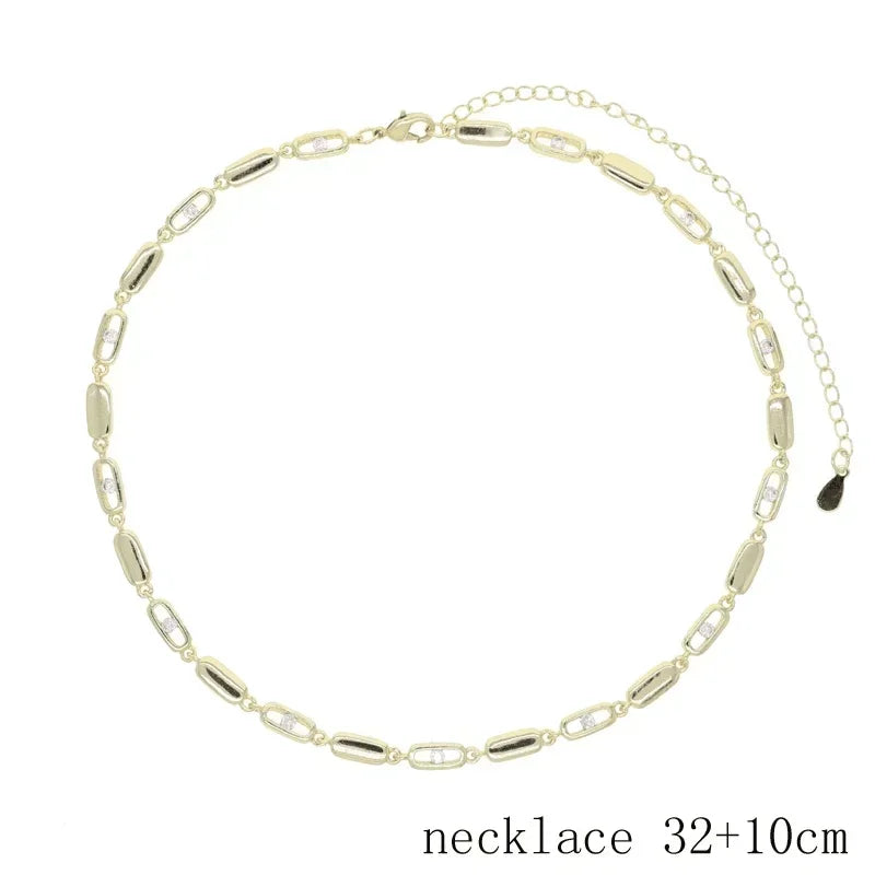 New Fashion Design Water Drop Bling Oval CZ Choker Necklace Lariat Long Bar Tear Drop Y Shape Long Tassel Women Jewelry